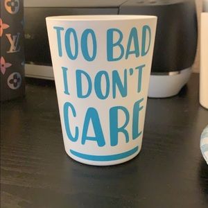 Custom cup